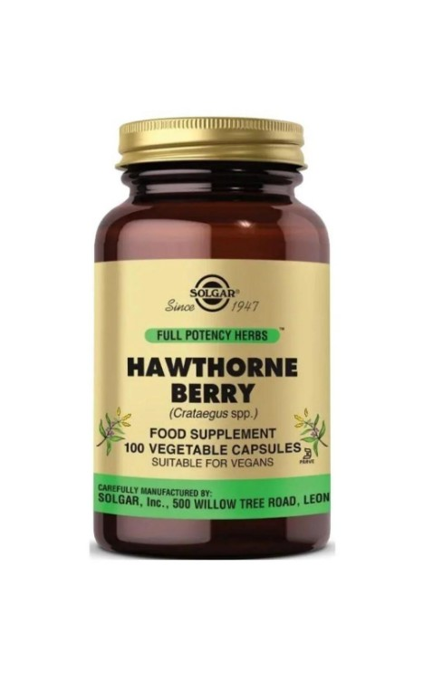 Solgar Hawthorne Berry 100 Kapsül