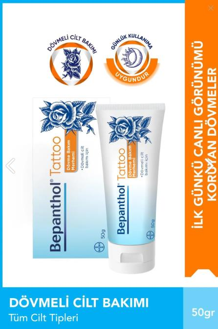 Bepanthol Tattoo Dövme Bakım Merhemi 50 gr