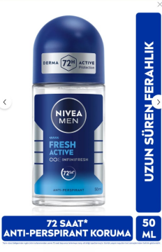 Nivea Men Fresh Active Roll On 50 ml