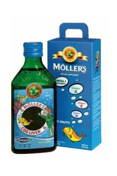 Möller's Omega 3 Tutti Frutti Aromalı 250 Ml-Balık Yağı