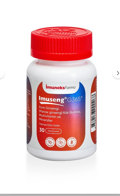 Imuneks Imuseng G365 Takviye Edici Gıda 30 Kapsül