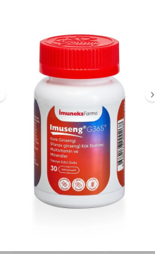 Imuneks Imuseng G365 Takviye Edici Gıda 30 Kapsül