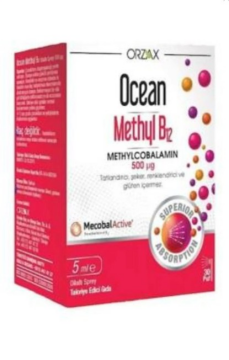Ocean Methyl 500mcg B12 Sprey 5ml