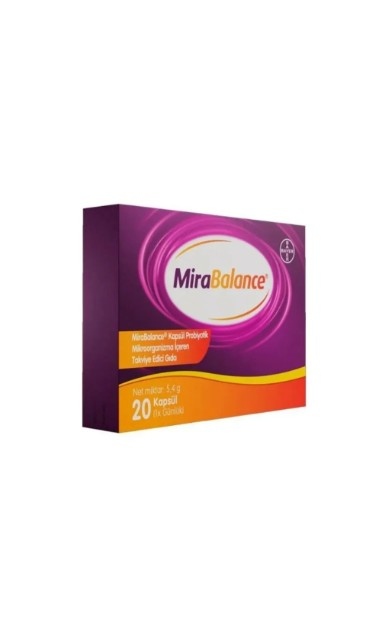 Mirabalance Probiyotik 20 Kapsül