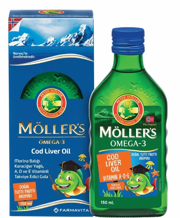 Möller's Omega 3 Tutti Frutti Aromalı 150 Ml