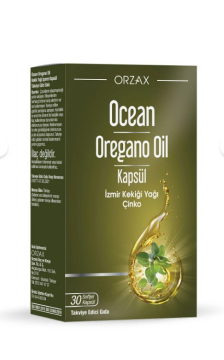 Orzax Ocean Oregano Oil Takviye Edici Gıda 30 Kapsül
