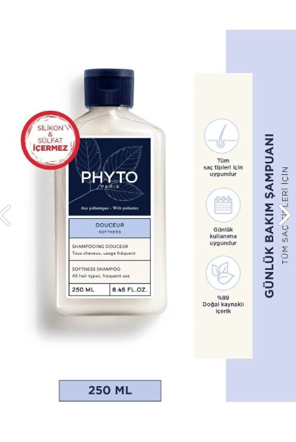 Phyto Douceur Softness Shampoo - Günlük Bakım Şampuanı - 250 ml