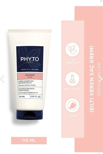 Phyto Color Radiance Enhancer Conditioner Boyalı Saçlar İçin Saç Kremi 175 ml