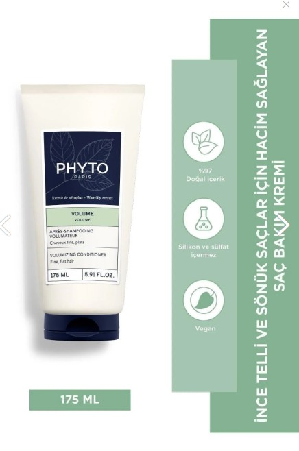 Phyto Volume Volumizing Conditioner - Hacim Veren Saç Kremi - 175 ml