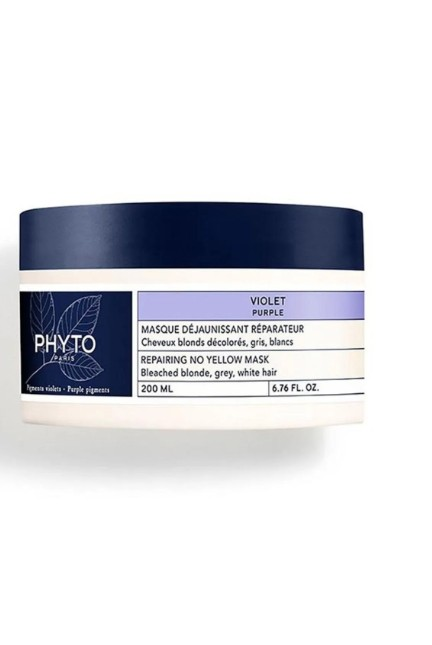 Phyto Purple Repairing No Yellow Mask - Mor Maske - 200 ml
