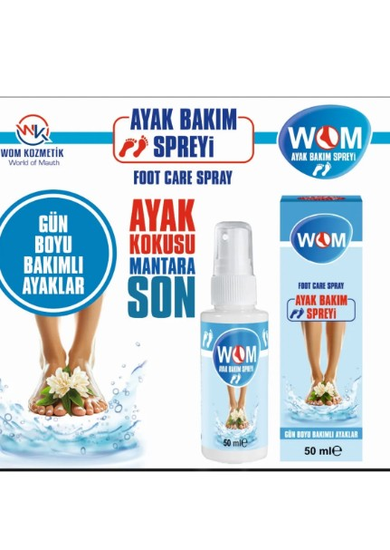 Wom Ayak Kokusu Giderici Sprey