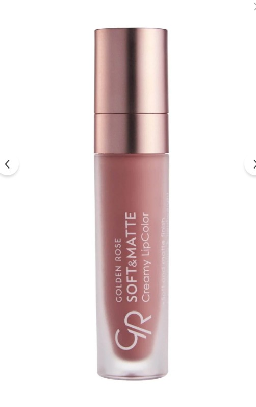 Golden Rose Soft&Matte Creamy Lipcolor  Jojoba ve Avokado Yağlı Yumuşak Mat Likit Ruj No:105