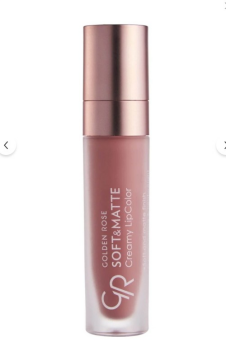 Golden Rose Soft&Matte Creamy Lipcolor  Jojoba ve Avokado Yağlı Yumuşak Mat Likit Ruj No:105