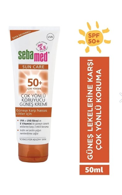 Sebamed Sun Care SPF50+ - Çok Yönlü Güneş Kremi 50ml
