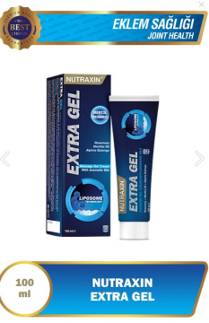 Nutraxin Extra Gel Aromatik Yağlar Içeren Masaj Jel Krem 100 ml