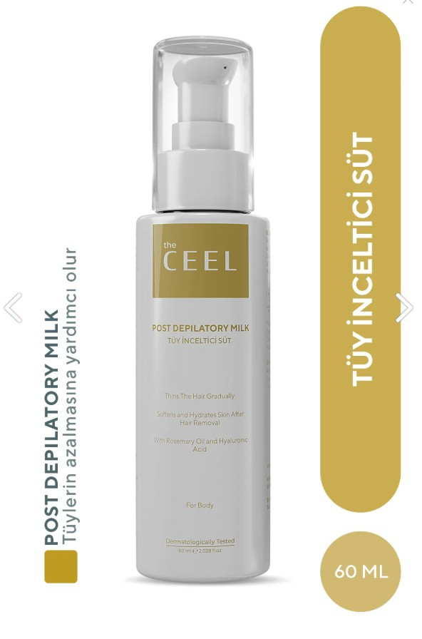 The Ceel Tüy İnceltici Süt 60 ml