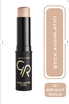 Golden Rose Aydınlatıcı Stick - Highlighter Stick 01 Bright Gold