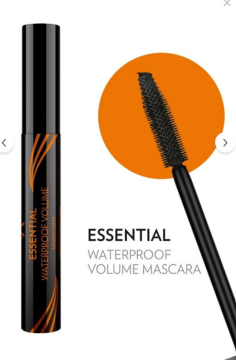 Golden Rose Essential Waterproof Volume Mascara Black - Suya Dayanıklı Maskara