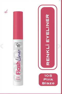 Golden Rose Flash Liner Colered Eyeliner No:105 Pink Blaze - Renkli Eyeliner
