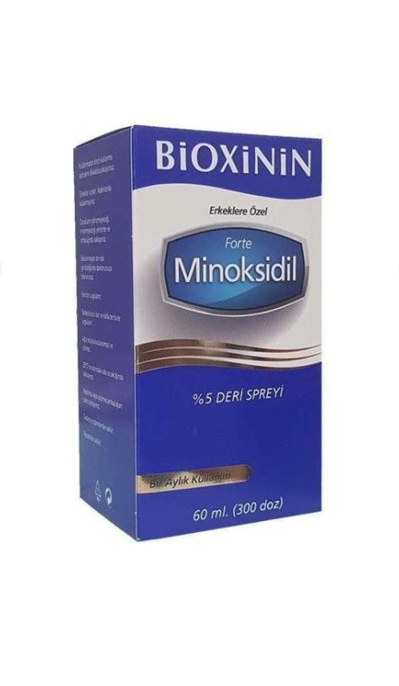 Bioxcin Bioxinin Forte Minoksidil %5 Deri Spreyi 60 Ml