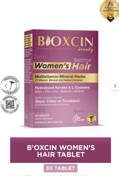 Bioxcin Womens Hair Multivitamin 30 Tablet