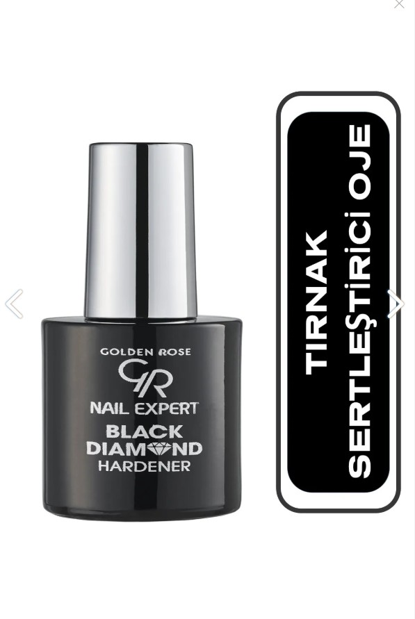 Golden Rose Nail Expert No:01 Black Diamond Hardener - Tırnak Sertleştirici Oje