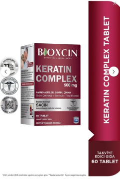Bioxcin Forte Keratin Complex Tablet Takviye Edici Gıda 60 Tablet