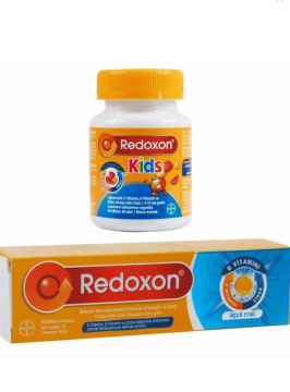 Redoxon Üçlü Etki Efervesan 15 Tablet Kids 60 Çiğnenebilir Tablet