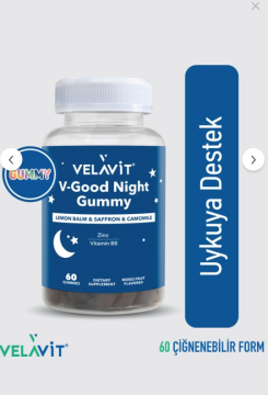 Velavit V-Good Night Gummy 60 Gummies