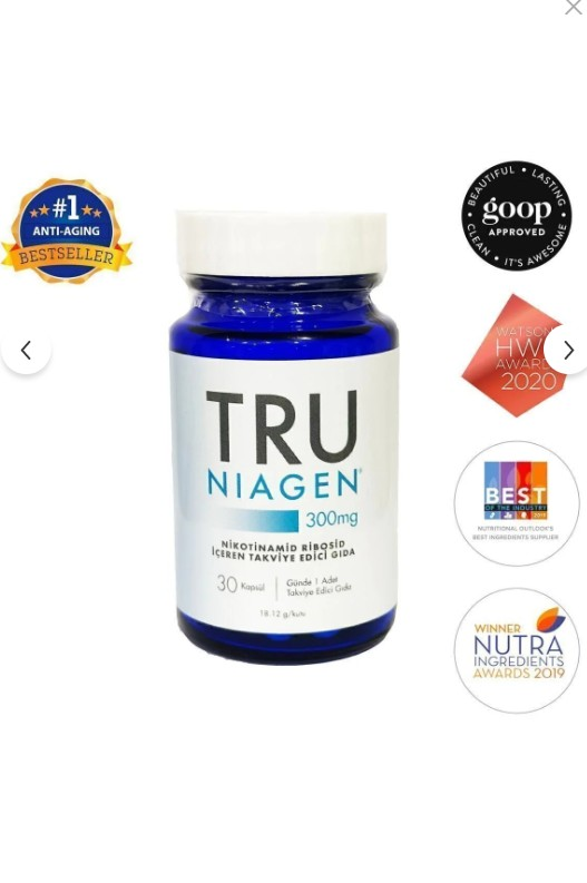 Cronos Pharma Tru Niagen Nikotinamid Ribosid İçeren Takviye Edici Gıda 30 Kapsül