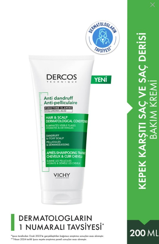Vichy Dercos Saç Bakım Kremi 200 ml