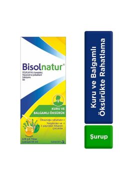 Bisolnatur Doğal İçerikli Öksürük Şurubu