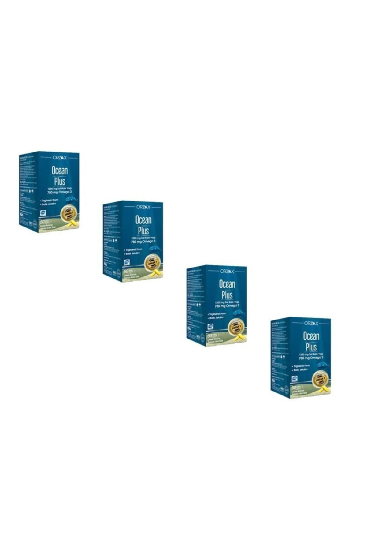 Ocean Plus Balık Yağı Omega3 1200 Mg 4 x 50 Softjel