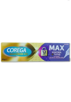 Corega Maksimum Kontrol Tutuş+ Kalkan Yapıştırıcı Krem 40 gr