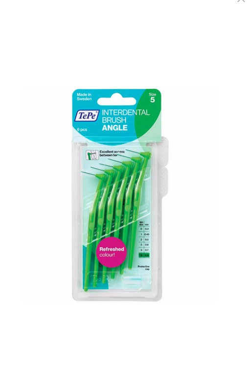 Tepe Arayüz Fırçası Yeşil 0,8 mm