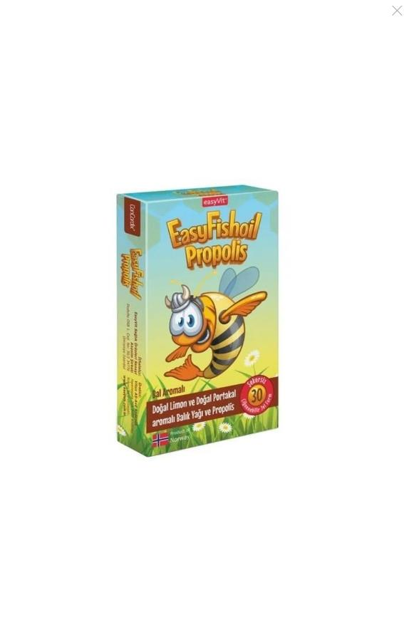 Easyfishoil Propolis Omega 3 Bal Aromalı 30 Jel Tablet