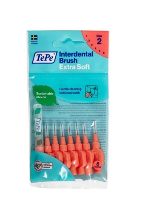 TePe Interdental Brush Extra X Soft Arayüz Fırçası Kırmızı 0.5 M