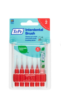TePe Arayüz Fırçası Blister 0.5 mm Kırmızı 6'lı