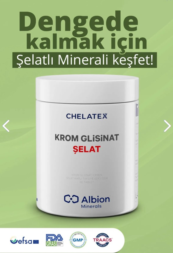 Chelatex Krom Glisinat 60 Tablet