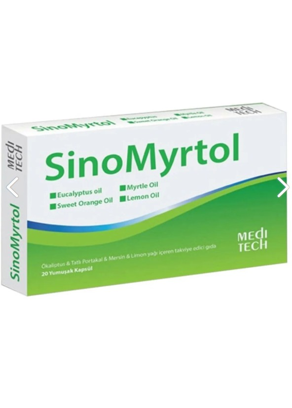 SinoMyrtol 20 Yumuşak Kapsül