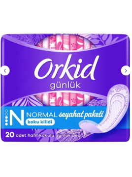 Orkid Günlük Ped Normal Taşınabilir 20 Adet