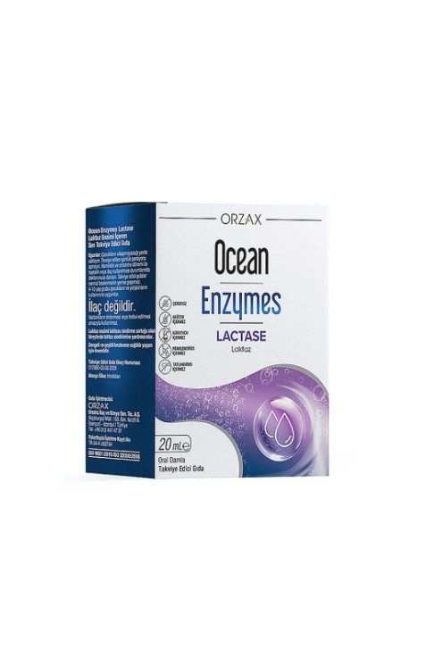Orzax Ocean Enzymes Lactase Damla 20 ml