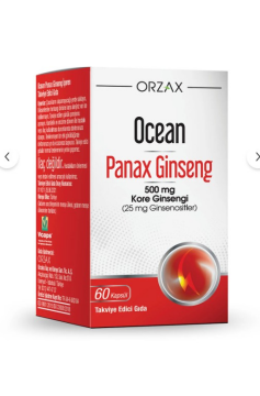 Orzax Panax Ginseng 60 Kapsül