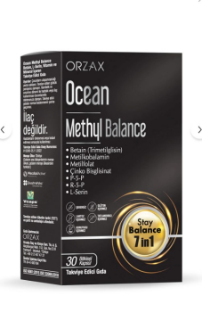 Orzax Ocean Methyl Balance 30 Kapsül