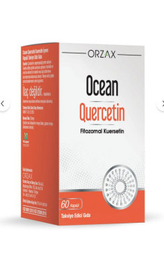 Orzax Ocean Quercetin 100 mg 60 Kapsül