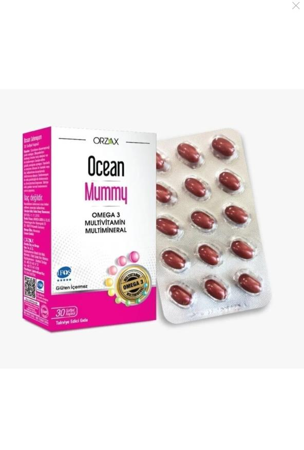 Orzax Ocean Mummy 30 Kapsül