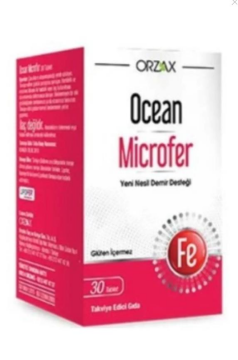 Orzax Ocean Microfer Takviye Edici Gıda 30 Tablet