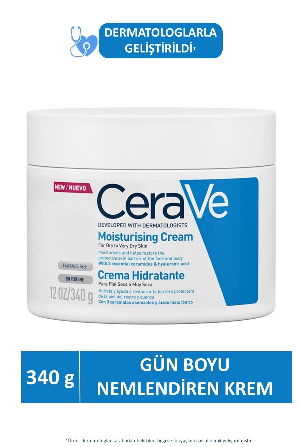 CeraVe Nemlendirici Krem Kuru ve Çok Kuru Ciltler 340 Gr