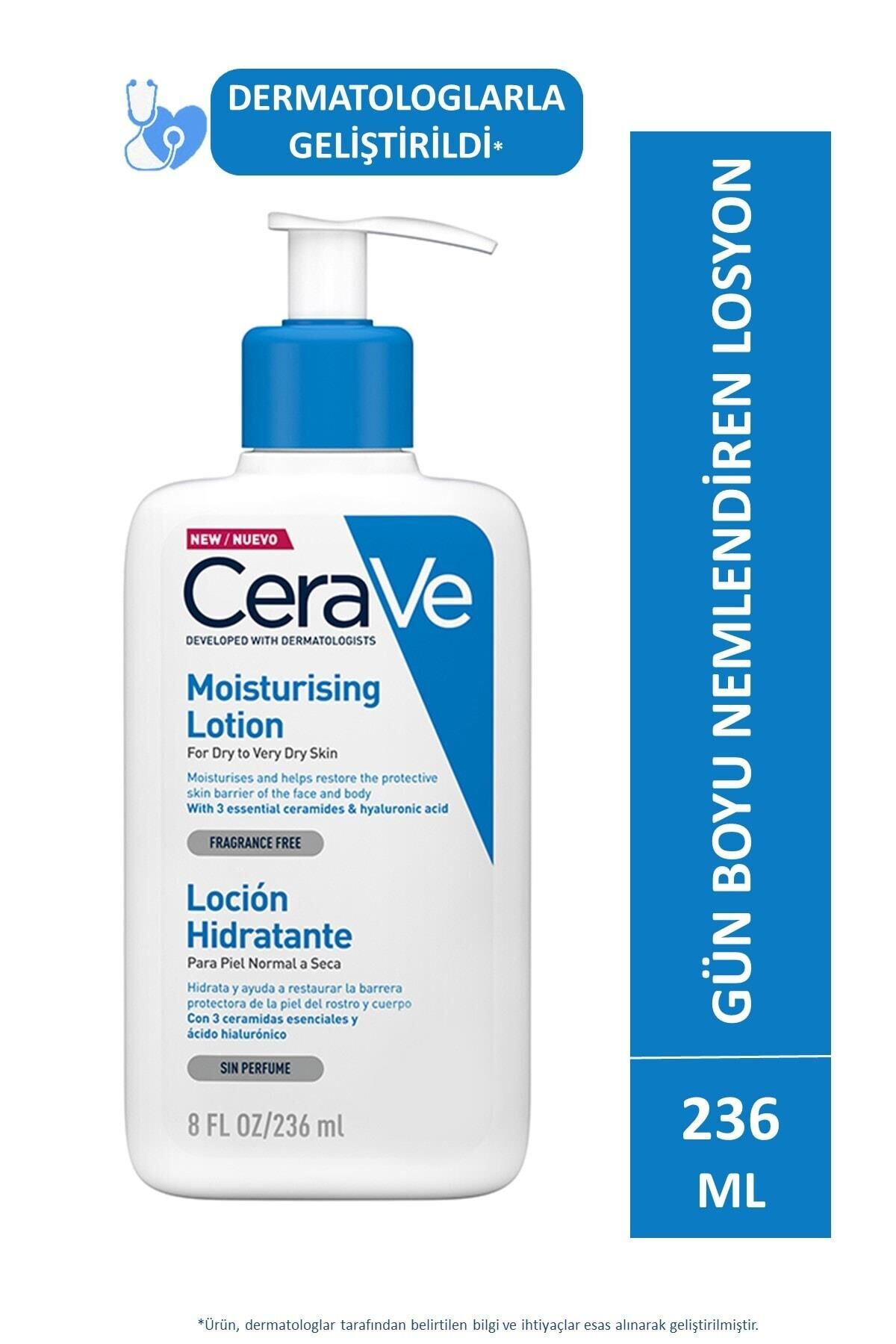 CeraVe Nemlendirici Losyon Kuru ve Çok Kuru Ciltler 236 Ml
