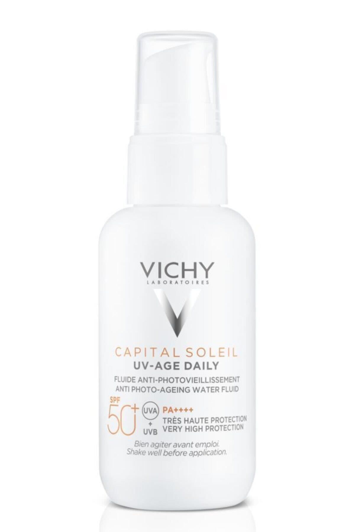 Vichy Capital Soleil Uv Age Daily Spf50+ 40 ml-Güneş Koruyucu